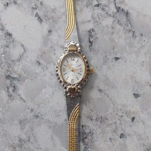 Claremont Two-Tone Silver and Gold Women's Watch